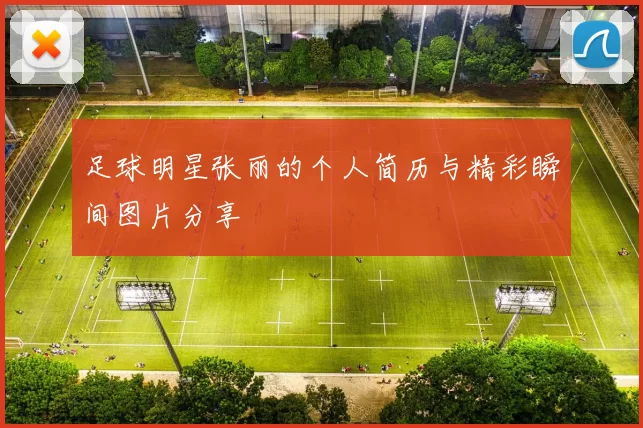 足球明星张丽的个人简历与精彩瞬间图片分享