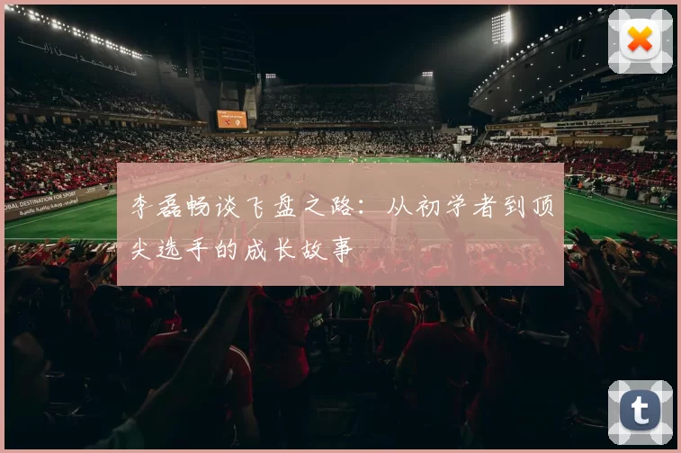 李磊畅谈飞盘之路：从初学者到顶尖选手的成长故事